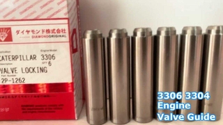 Guide de soupape de moteur 3306 3304, pièces d'excavatrice