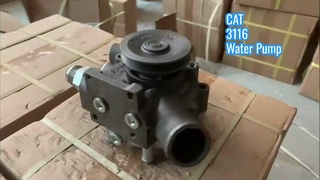 CAT C7 C9 Water Pump 7C4508 Excavator Repair