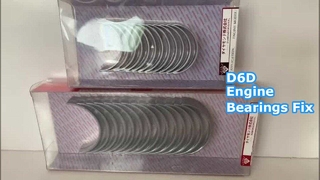 D6D Engine Bearings EC210B EC240B Excavator Parts