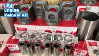 EC210 Excavator D6D Engine Overhaul Kit