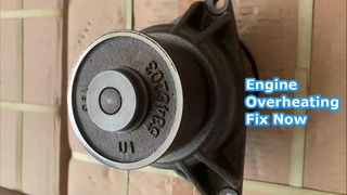 Pompa wodna koparki 6D114 6CT Części silnika