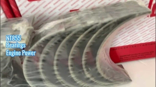 Łożyska główne i korbowodów silnika NT855